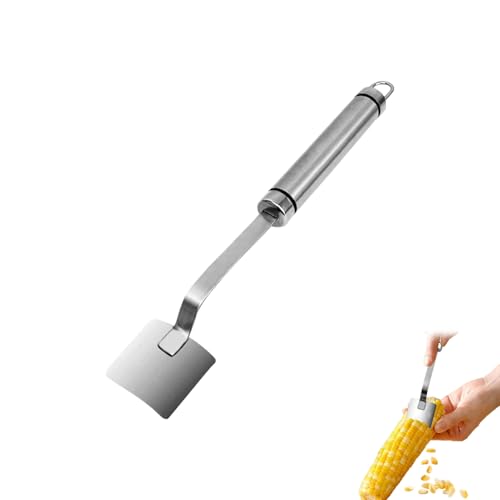 Maisschäler, Edelstahl Corn Cob Peeler, 1/2/3 Stück Mais Stripper, Maiskolben Schäler mit Ergonomischem Griff, Mais Drescher für die Salatzubereitung in der Küche (1) von Kaezuy