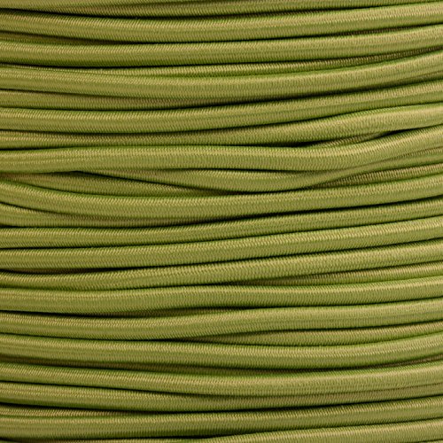 Kahage 10m Gummikordel - Hutgummi - Rundgummi, hochwertig, extra-stark in 3mm, hellgrün von Kahage