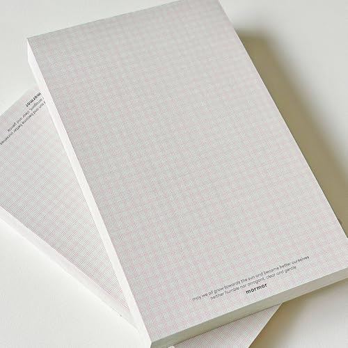 Einfache, kleine, quadratische Haftnotizen, A7, einseitig, antihaftbeschichtet und abnehmbar zum Zusammenfügen, Material, 80 x 127 mm (Mini-Raster) von Kailikin