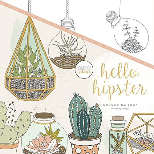 Kaisercraft CL513 Malbuch Hello Hipster, Paper, Mehrfarbig, 25 x 25 x 0.6 cm Kaisercraft CL513 Malbuch Hello Hipster, Paper, Mehrfarbig, 25 x 25 x 0.6 cm von Kaisercraft
