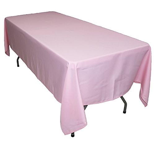 KaitatsuSen Rechteckige Tischdecke aus Polyesterstoff, Rosa, 150x200cm von KaitatsuSen