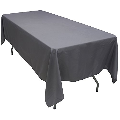 KaitatsuSen Rechteckige Tischdecke aus Polyesterstoff, Anthrazit, 150x240cm von KaitatsuSen