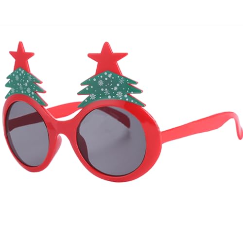 Kalastussaari Weihnachtsgläser, Urlaubsfeiergläser Rahmen, Freigröße Weihnachtssonnebrille, Kostüm Brille für Weihnachtspartys Urlaubsbevorzugungen (a) von Kalastussaari