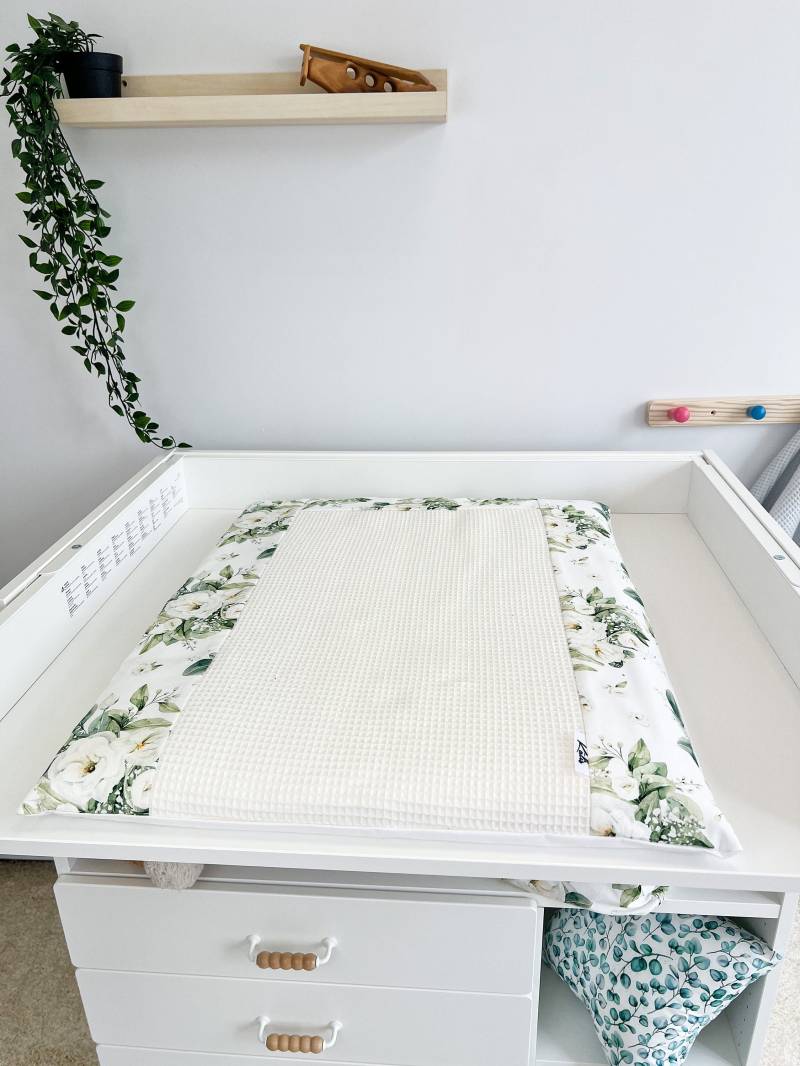 Baby Wickelunterlage, Wickelauflage, Reise Tragbare Babyzimmer Einrichtung, Babydecke, Baumwollmatte, Mint Wickelunterlage von KalisSwing