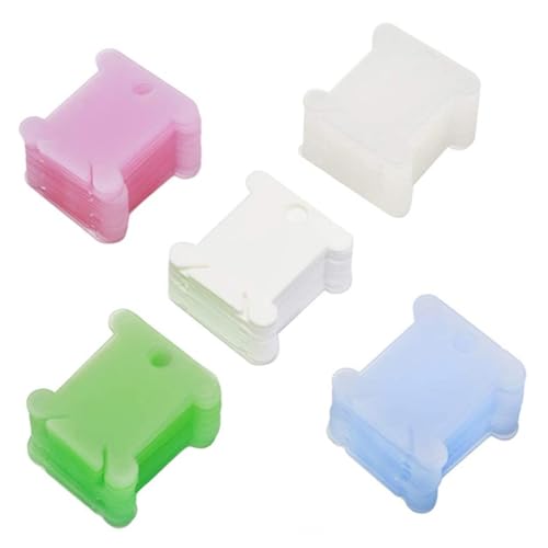 Kalttoy Garnspulen, Garnspulen, Stickgarn, Organizer, 3,5 x 3,8 cm, 50 Stück von Kalttoy