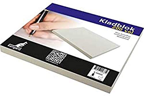 Notizblock Kangaro 23 x 19,8cm ±200 Blatt mit Deckblatt von Kangaro