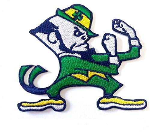 Mjshop29 Noter Dame Fighting Irish Guy Sport Stickerei Patch Logo Eisen Nähen auf von Kanin