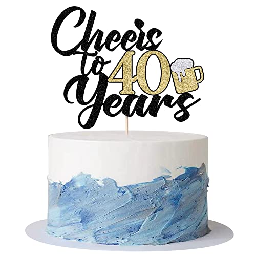 Kaoenla Bier-Kuchendekoration zum 30. Geburtstag, 30. Jahrestag, 30. Hochzeitstag, 40 Stück von Kaoenla