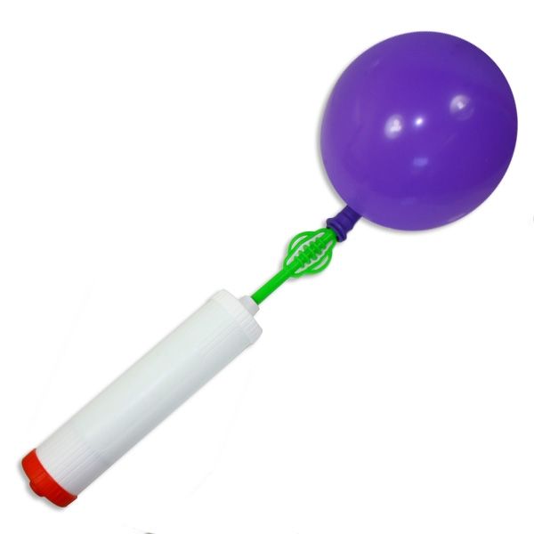 Ballonpumpe Zwei-Wege-Pumpe, zum Aufblasen von Luftballons, 28cm von Karaloon