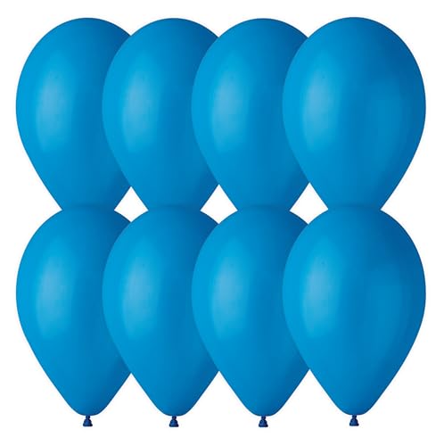 Karaloon 10006-8 Ballons 23-25 cm, blau von Karaloon