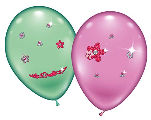 Karaloon 20042-20 Latexballons, rosa und grün, 23-25 m von Karaloon