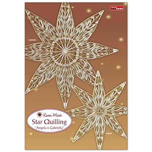 Karen Marie Klip: Angela and Gabriella Star Quilling Instruction von Karen Marie Klip Papirmuseets By A/S