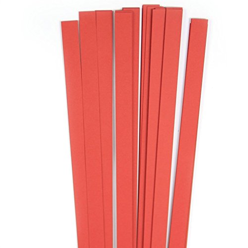 Karen Marie Klip: Quilling Papierstreifen Lampone, 10x450mm, 120 g/m2, 60 Streifen von Karen Marie Klip Papirmuseets By A/S