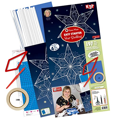 Karen-Marie Quilling-Set "Easy Starter Star" von Karen Marie Klip Papirmuseets By A/S