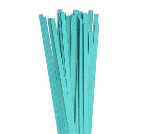Karen Marie Quillingstreifen luxus türkis 5x450mm 40 Stück Karen Marie Quillingstreifen luxus türkis 5x450mm 40 Stück von Karen Marie Klip Papirmuseets By A/S