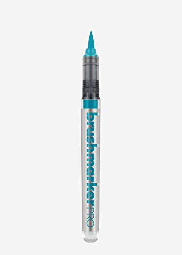 KARIN Brushmarker PRO Auswahl aus 60 Farben + Blender Aquarell, Lettering (654 Turquise) von Karin