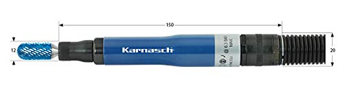 KARNASCH 114706 Profi Druckluftschleifer gerade Typ KA 60R, 60.000 Min-1 Geschwindigkeit, 110 Watt, 6 mm Halteklaue von Karnasch