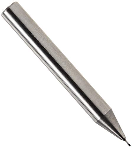 Karnasch 306633006002 Professional Mikrofräser mit Cbn-Griff, hochwertig, Schnitttiefe < 10 × D, 0,6 mm, Schnittdurchmesser 0,30 mm, Eckradius 2 mm, Länge 6 mm von Karnasch