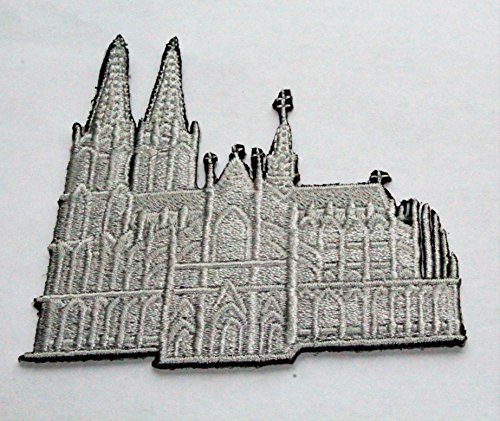 Bügelbild Kölner Dom Aufbügler von KarnevalsTeufel.de