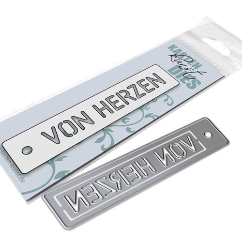 Karten-Kunst Stanzschablone kk-D151 Stanze Stencil Tag Von Herzen Schneideschablone Karten-Kunst Stanzschablone kk-D151 Stanze Stencil Tag Von Herzen Schneideschablone von Karten-Kunst
