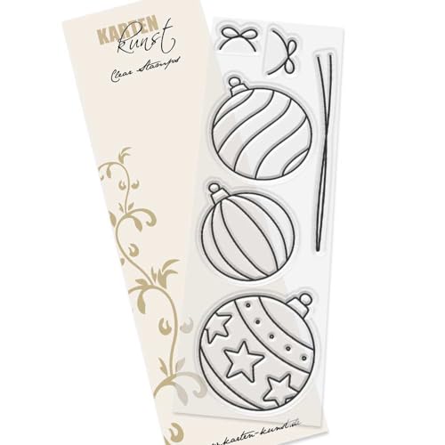 Karten-Kunst Clear Stamps KK-0246 Stempel Scribble Ornaments Silikonstempel von Karten-Kunst