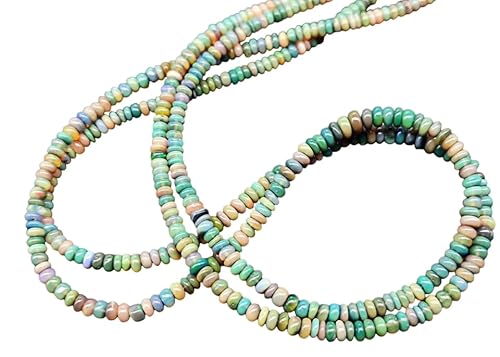 Äthiopische Feueropal-Perlen, 4–5 mm, 40,6 cm Strang zur Schmuckherstellung, AAA-Qualität, zur Schmuckherstellung, Geschenk für sie, Geschenk für Mama. von Kashish Gems & Jewels