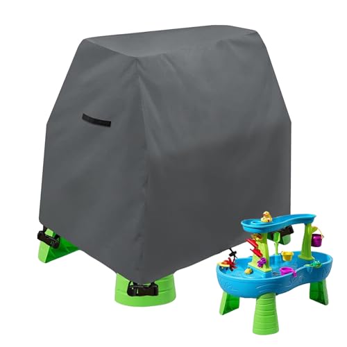 Kasmole Wassertischabdeckung für Kinder, Wasserdicht Staubdicht Wasserspieltisch-Abdeckung für Kinder UV-schützende Strand-Spieltisch-Abdeckung, 105×65×84cm von Kasmole