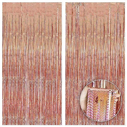 Laser Stripe Rose Gold Fransen 2 Stück von KatchOn