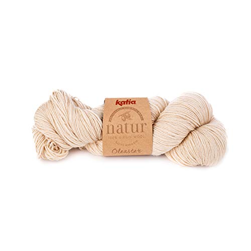 Katia Natur - Farbe: Beige (207) - 100 g/ca. 410 m Wolle von Katia Natur