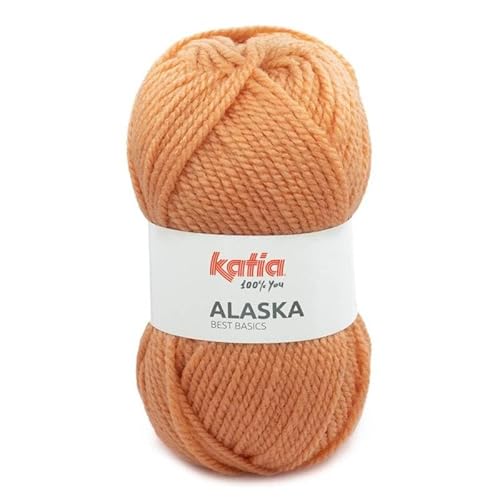 ALASKA Wolle Katia pfirsichfarben, Cod.70 von Katia