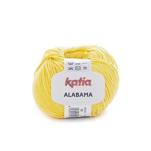 Katia Alabama - Farbe: Limón (35) - 50 g / ca. 105 m Wolle von Katia