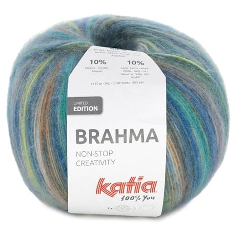 Katia BRAHMA de Wolle, Aquamarin, Cod.306 von Katia