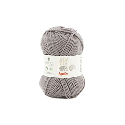 Katia Baby Nature - Farbe: Piedra (119) - 25 g/ca. 110 m Wolle von Katia