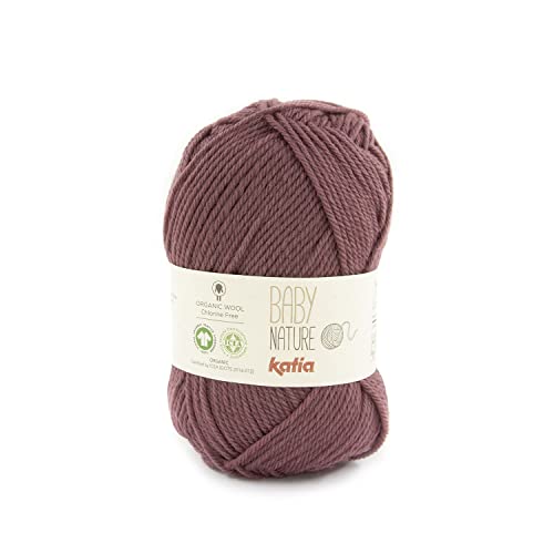 Katia Baby Nature - Farbe: Vino (120) - 25 g/ca. 110 m Wolle von Katia