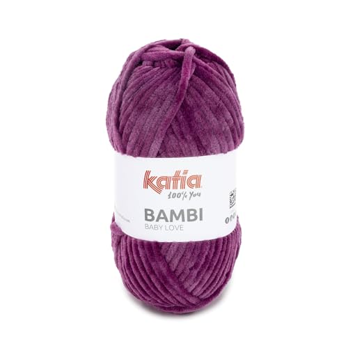 Katia Bambi de Garn, Violett, Cod.337 von Katia