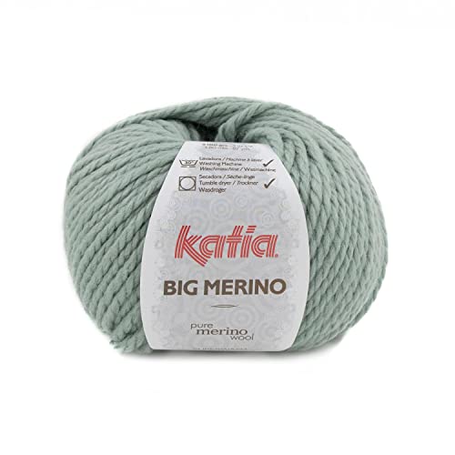 Katia Big Merino - Farbe: Verde Agua (52) - 100 g / ca. 80 m Wolle von Katia