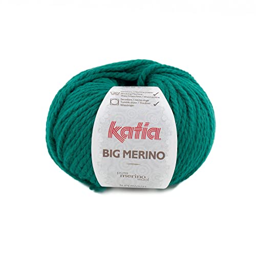 Katia Big Merino - Farbe: Verde Botella (53) - 100 g / ca. 80 m Wolle von Katia