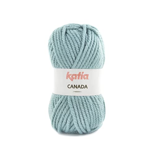 Katia Canada - Farbe: Azul Verdoso (51) - 100 g/ca. 75 m Wolle von Katia