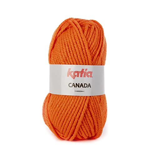 Katia Canada - Farbe: Naranja (46) - 100 g/ca. 75 m Wolle von Katia