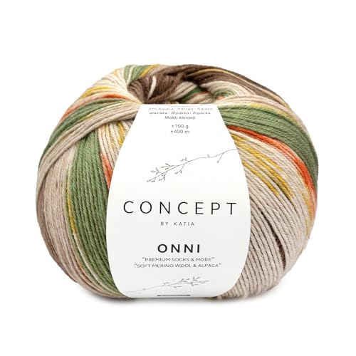 Katia Concept Onni Socks 4-fach mit Alpaka 400 von Katia