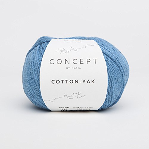 Katia Cotton-Yak Garn Himmel (119) von Katia