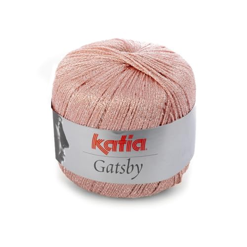 Katia Gatsby - Farbe: Salmón Claro/Plata (53) - 50 g/ca. 118 m Wolle von Katia