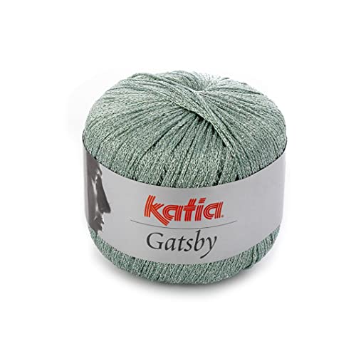 Katia Gatsby - Farbe: Verde Agua/Plata (55) - 50 g/ca. 118 m Wolle von Katia
