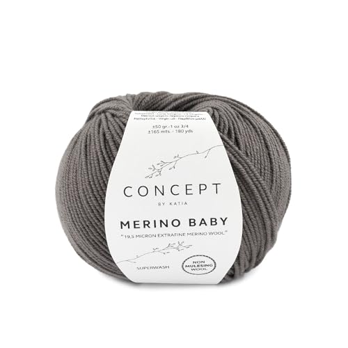 Katia Merino Baby - CONCEPT - Farbe: Rata (95) - 50 g/ca. 165 m Wolle von Katia