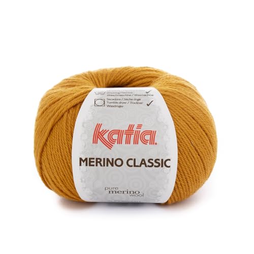 Katia Merino Classic - Farbe: Ocre (71) - 100 g/ca. 240 m Wolle von Katia