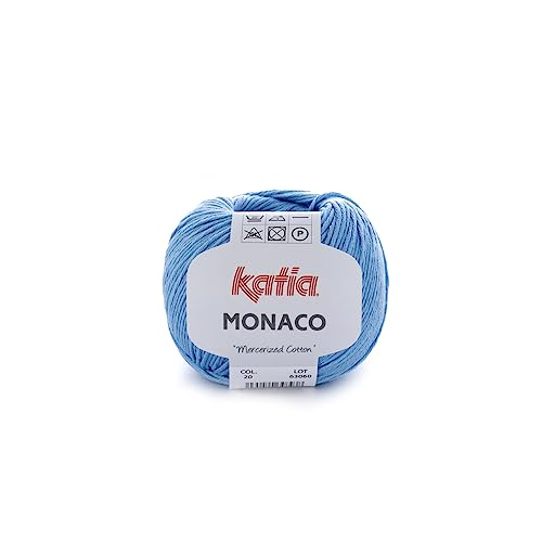 Katia Monaco 020 cerulean 50g Wolle von Katia