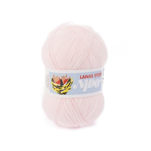 Katia Nido - Lanas Stop - Farbe: Rosa Claro (302) - 50 g/ca. 321 m Wolle von Katia