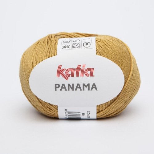 Katia Panama - Farbe: Mostaza Claro (63) - 50 g/ca. 180 m Wolle von Katia