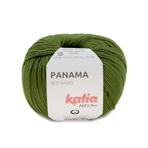 Katia Panama - Farbe: Verde Pino (85) - 50 g/ca. 180 m Wolle von Katia