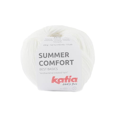 Katia Summer Comfort - Farbe: Blanco (60) - 50 g/ca. 105 m Wolle von Katia